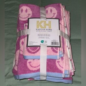 Kapoor Home 6 Pack Bath Set of Cotton Towels